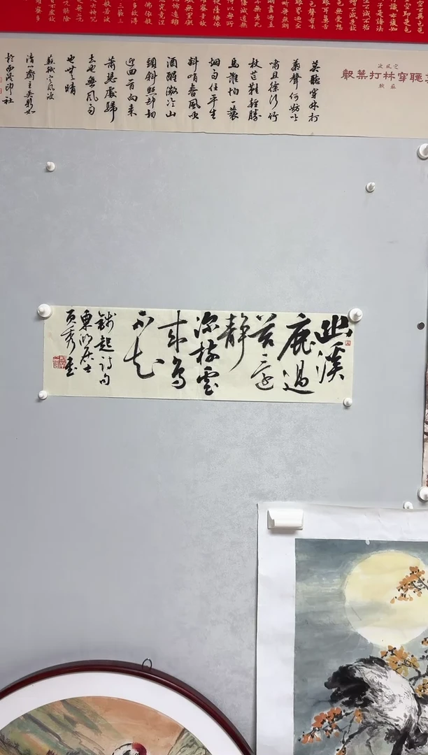 书法蔡罕老师书法作品