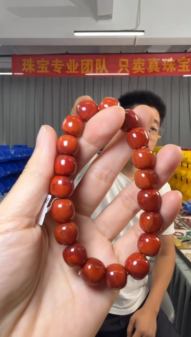 未镶嵌手串南红玛瑙南红玛瑙老型珠手串约12mm