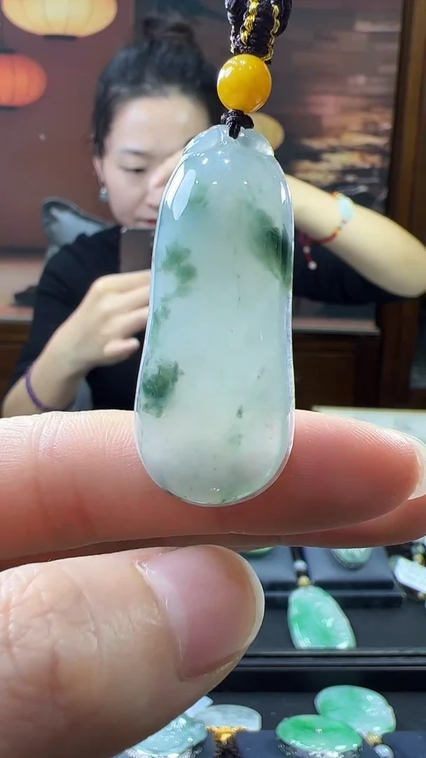 未镶嵌挂件翡翠西**咪福瓜