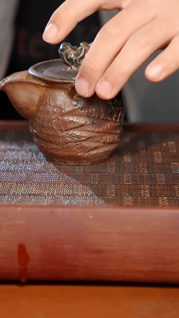 陶瓷奢瓷/瑞寅柴烧茶器（宝瓶）1692微瑕
