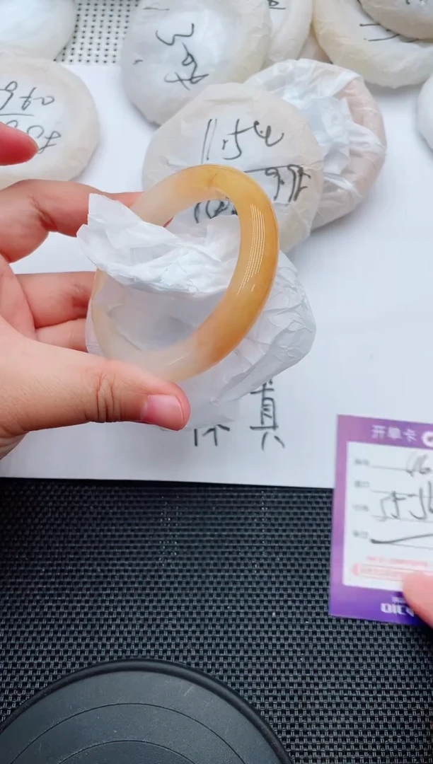 未镶嵌手镯石英质玉46-55-56