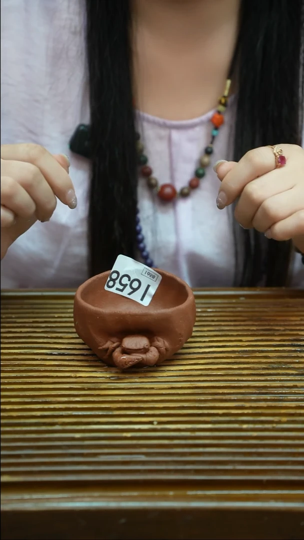 万古烧粗陶手工茶具