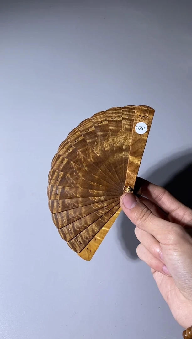 【闪购商品】金丝楠165号10cm金丝楠迷你扇