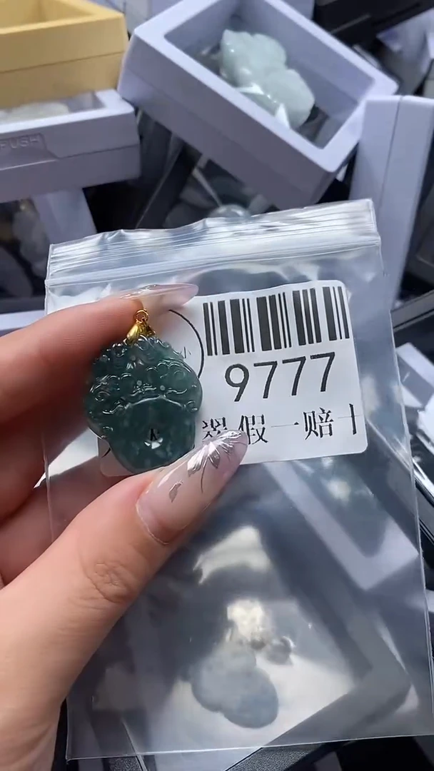 吊坠(不含链)未镶嵌翡翠9777