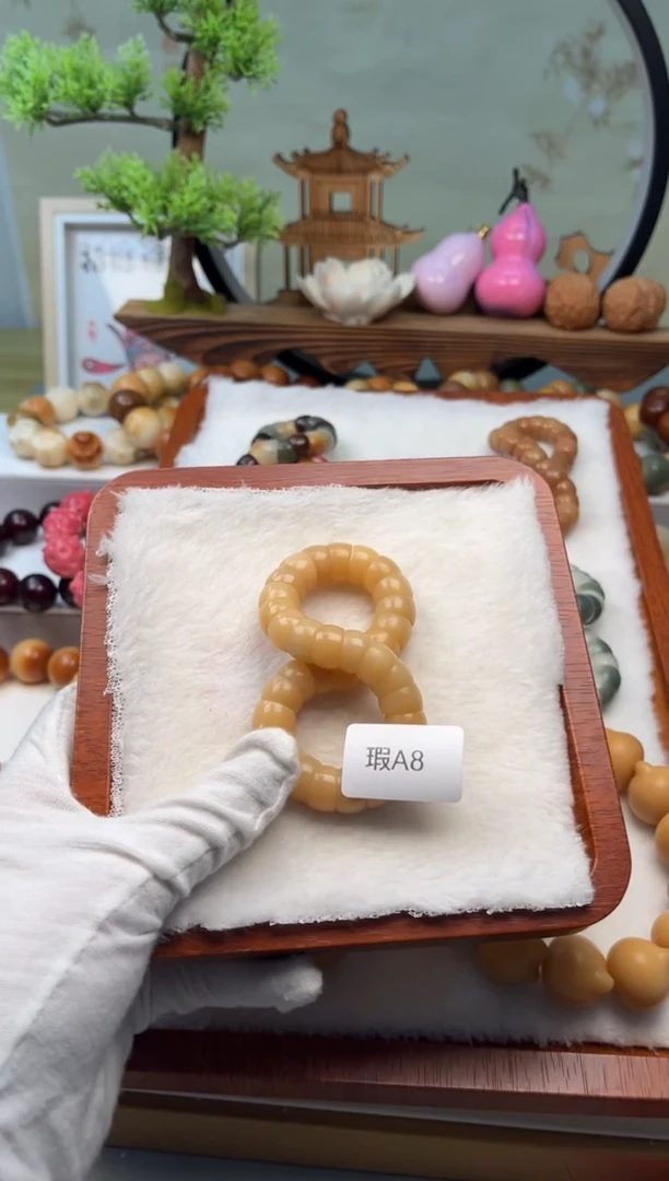 【闪购商品】菩提根/象牙果手串瑕A8大肠11mm1串