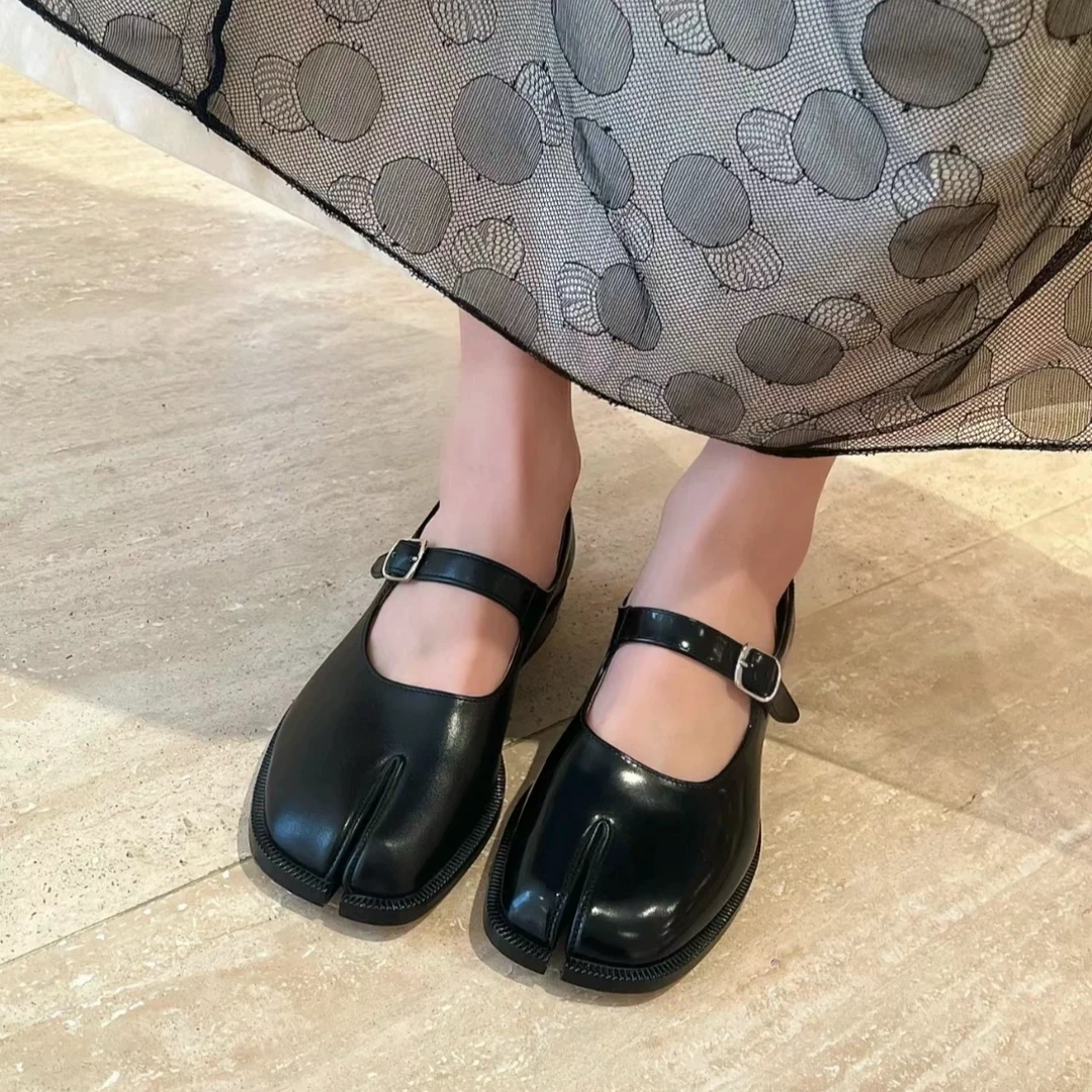 【大老板专属】分趾玛丽珍早秋新款女鞋百搭玛丽珍女鞋