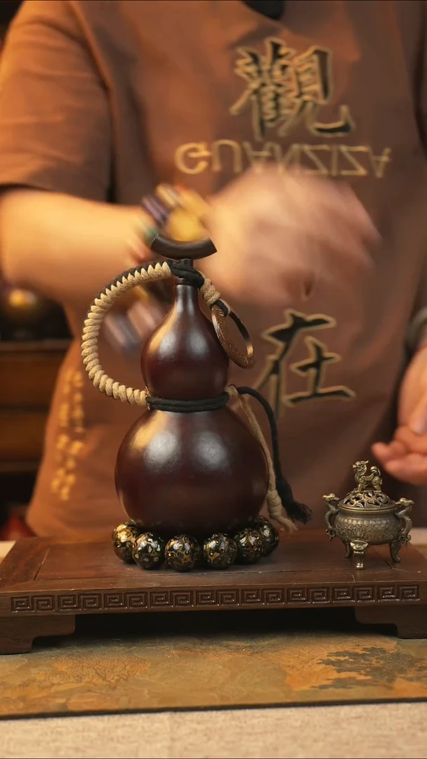 591大漆一物一拍记葫堂出品【不带手串】