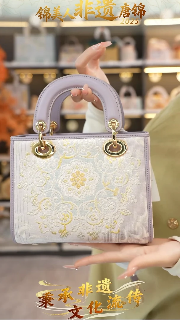 织绣62非遗唐锦高工艺中戴妃