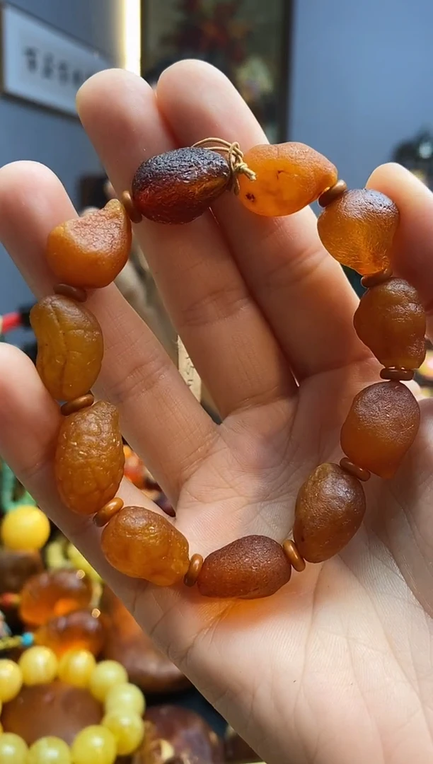 手串琥珀未镶嵌手串
