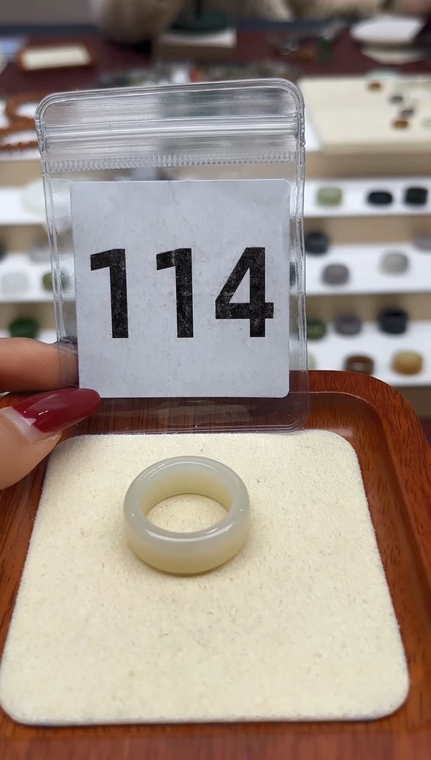 【闪购商品】和田玉戒指未镶嵌18号