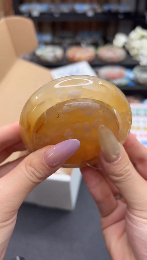 未镶嵌手镯石英质玉A617(58圈赠送镯心)