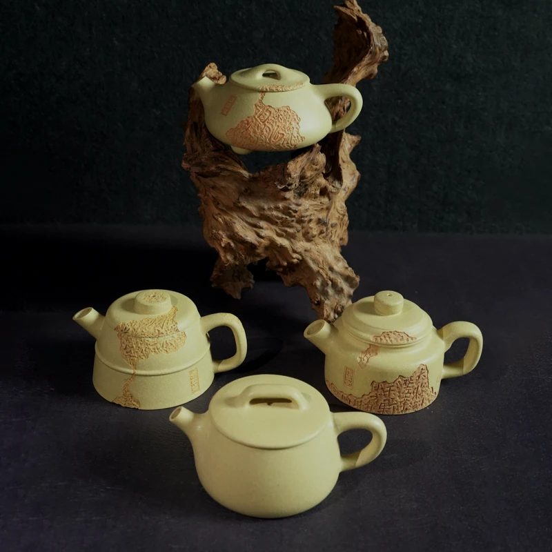 【拆盒】【紫砂堂】紫砂壶本山绿系列盲盒