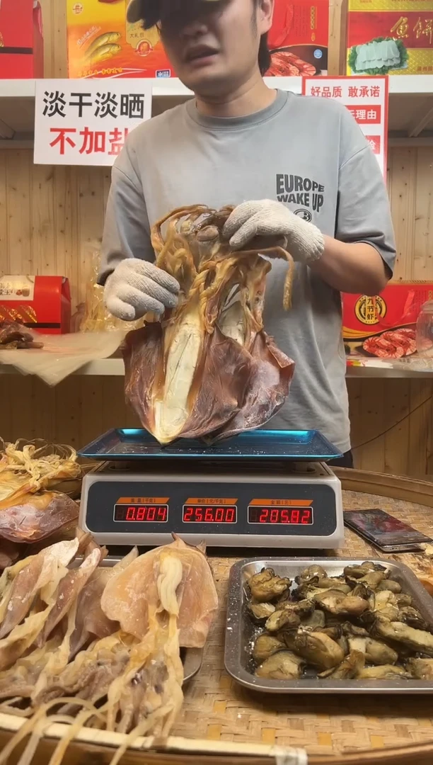 中国大陆古**风血墨鱼干716g