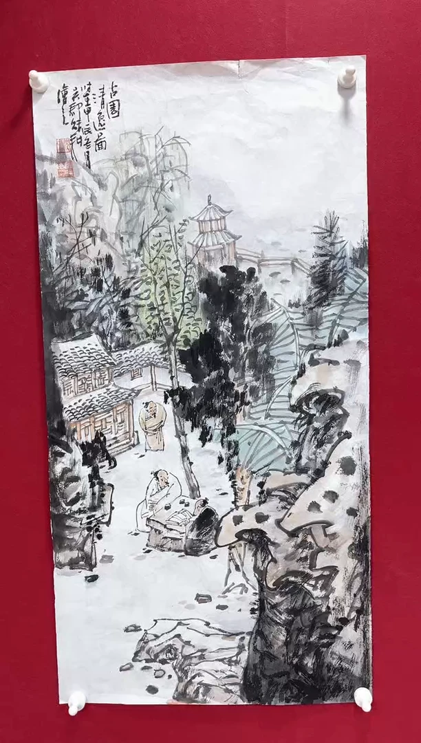 国画沈秋根老师2平尺