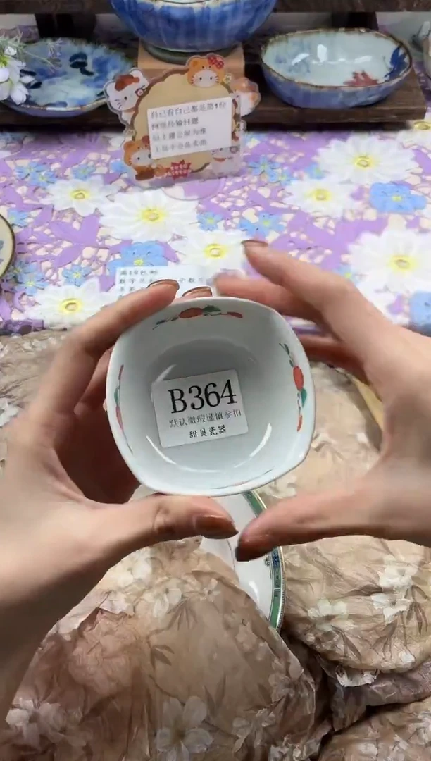 瓷片彩*                B364