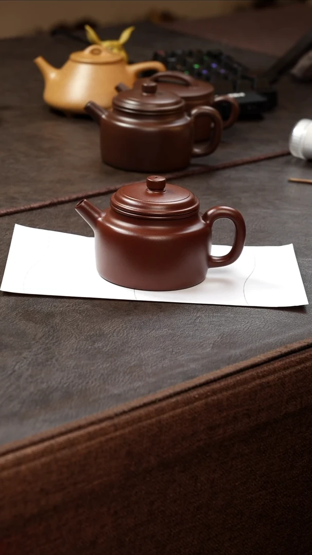 茶壶紫砂壶·20底槽青德钟150cc