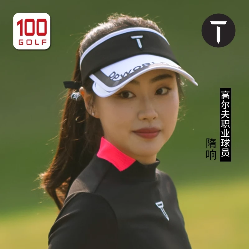 【隋响同款】T/欧巡赛高尔夫球帽女士新款时尚大檐帽子EF232BA097
