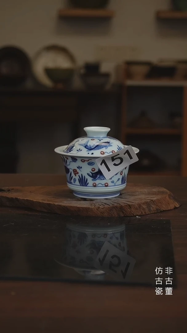 景德镇手工手绘陶瓷微瑕