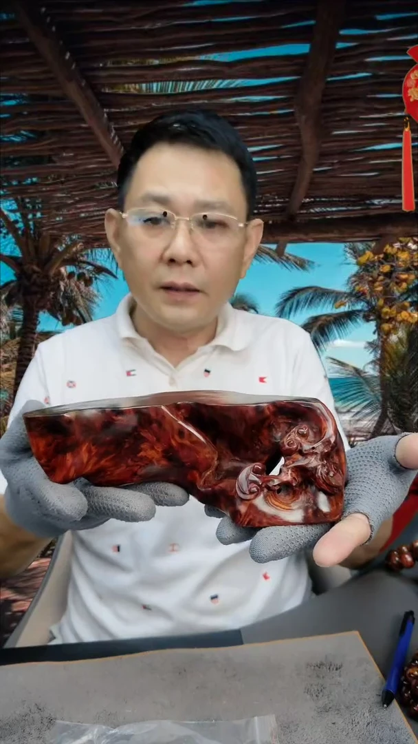 把件黄花梨/降香黄檀欣*海黄野生中性料大摆件