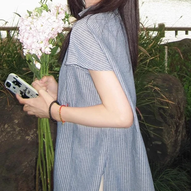 飘带V领短袖衬衫女夏季2025新款高级感宽松百搭显瘦气质衬衣开衫