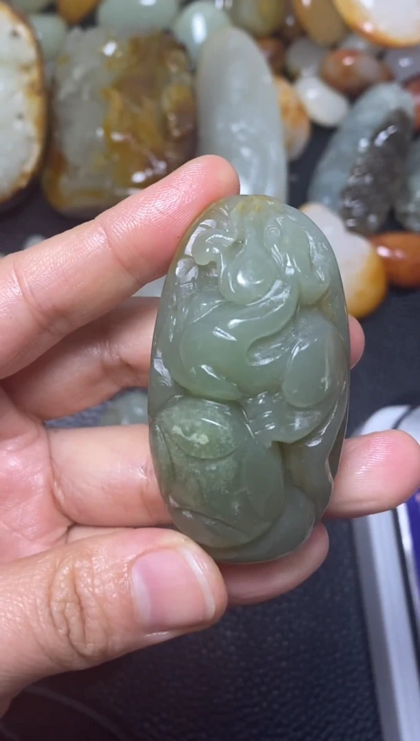 未镶嵌和田玉包链和田玉