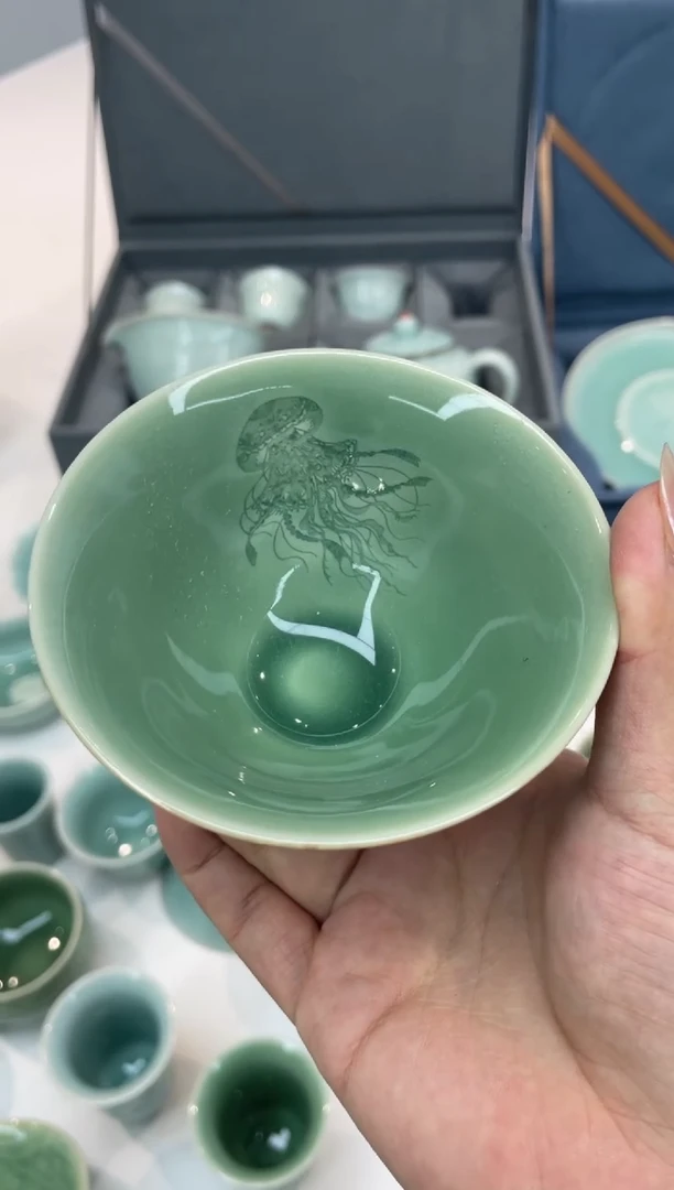 特价福利 微瑕 慧仙青瓷