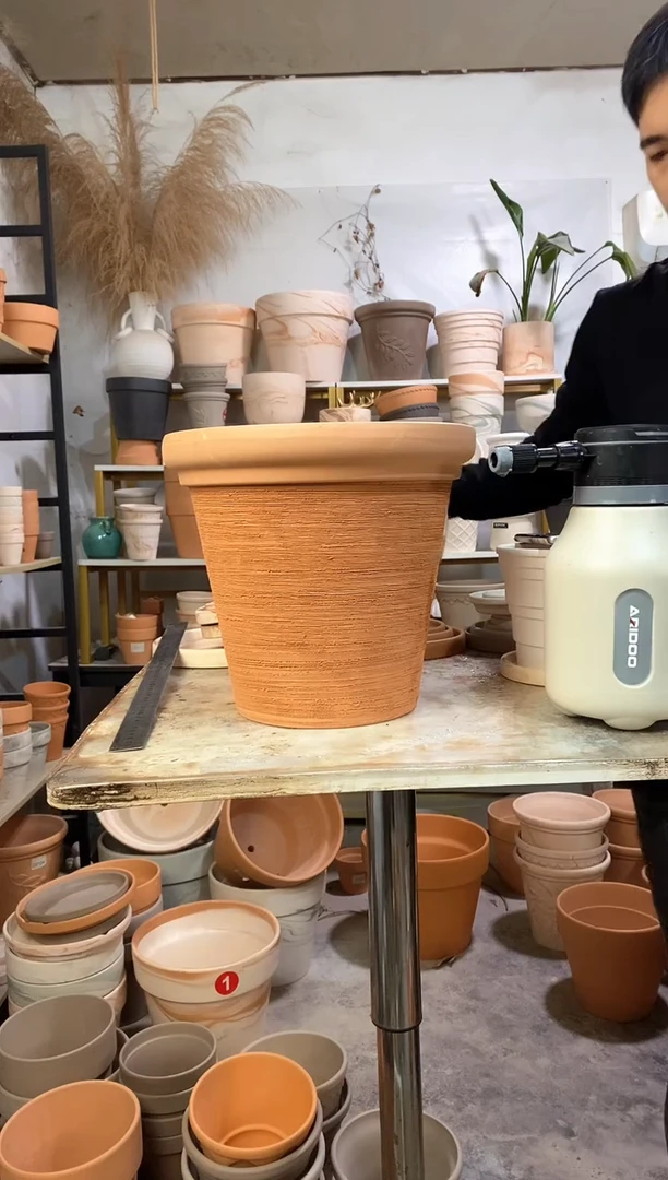 30*27红陶拉丝 1盆无托