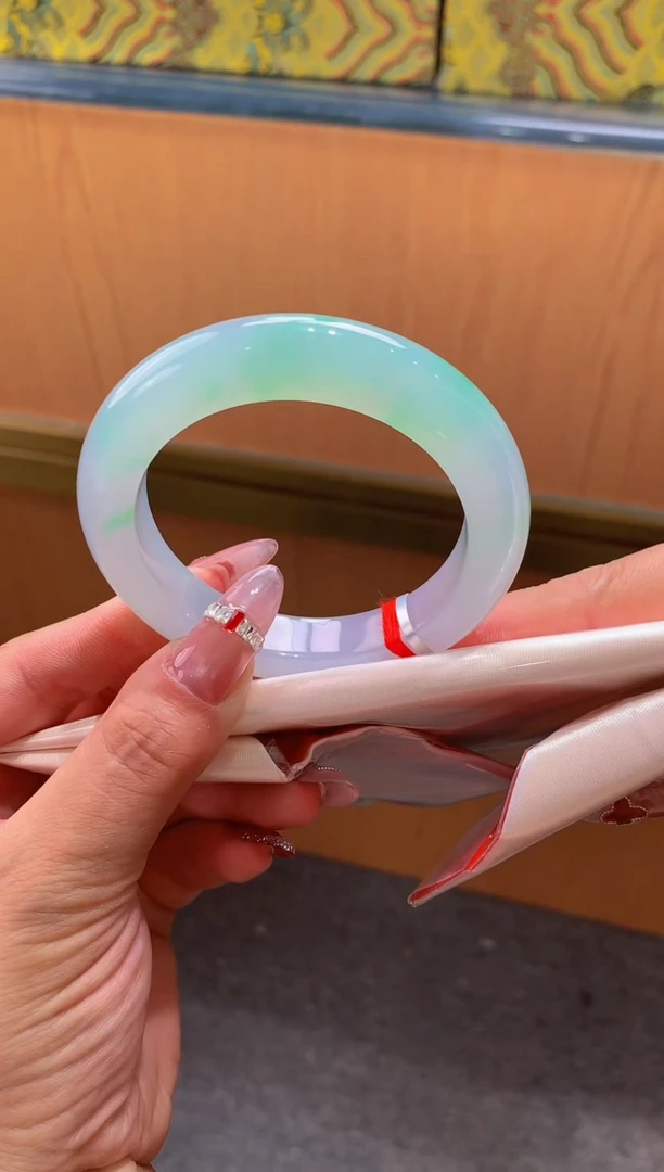 未镶嵌手镯翡翠-F130-正圈54-全款45万-定金2万