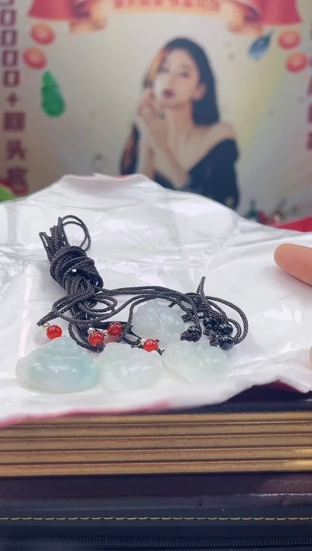 【闪购商品】翡翠颈饰未镶嵌一姐|577969|多样性发一件（配绳）