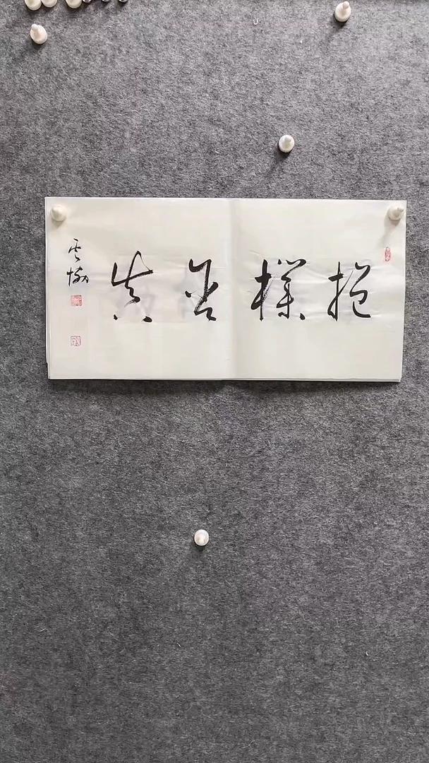 书法谭云协老师书法69*34