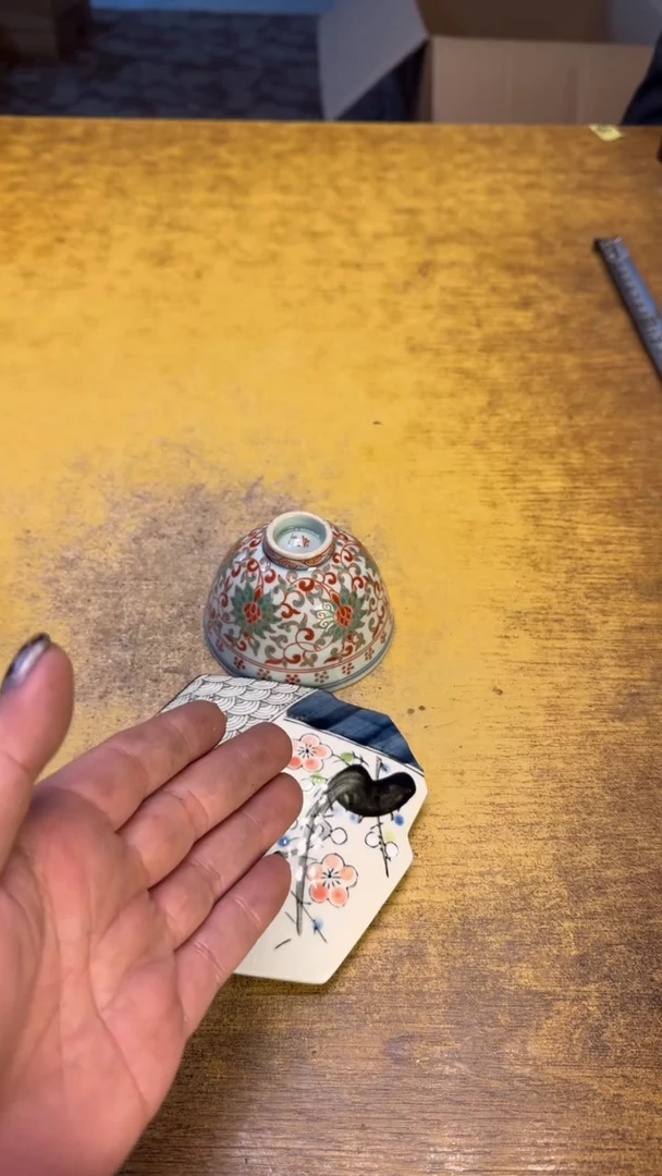 瓷器瓷器瑕疵破破121