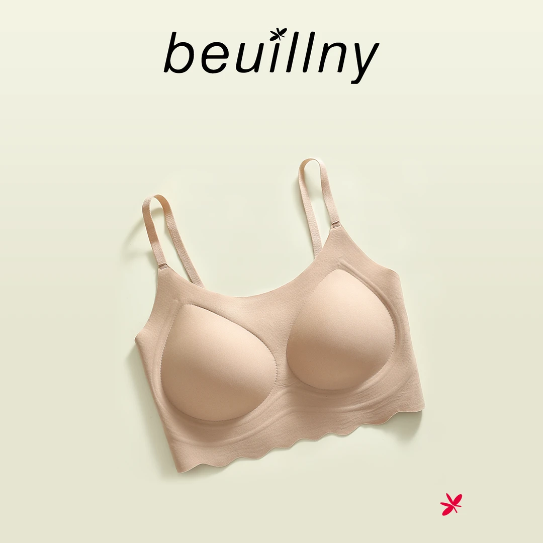 比优妮10A抑菌果冻软支撑无痕乳胶特调粉底液内衣K01