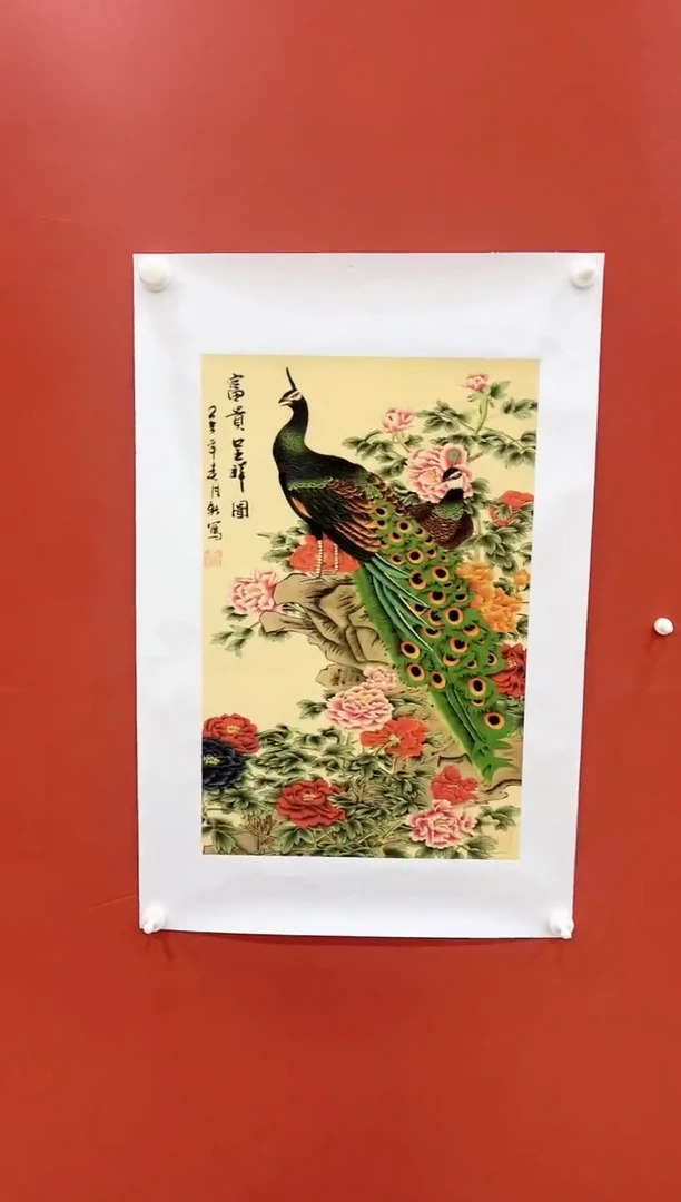 国画王月新国画作品