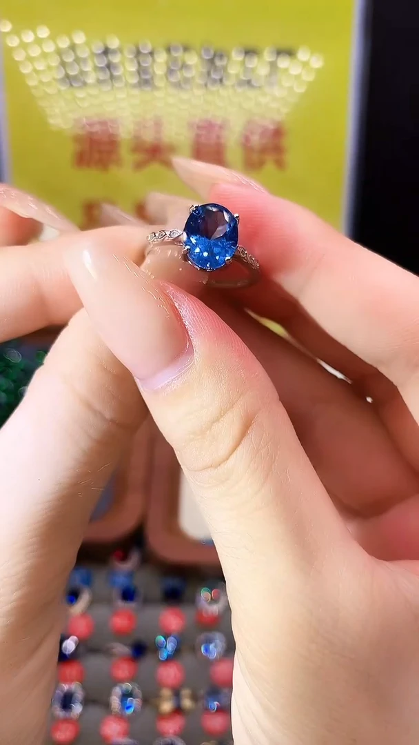 石榴石戒指银S925镶嵌.......