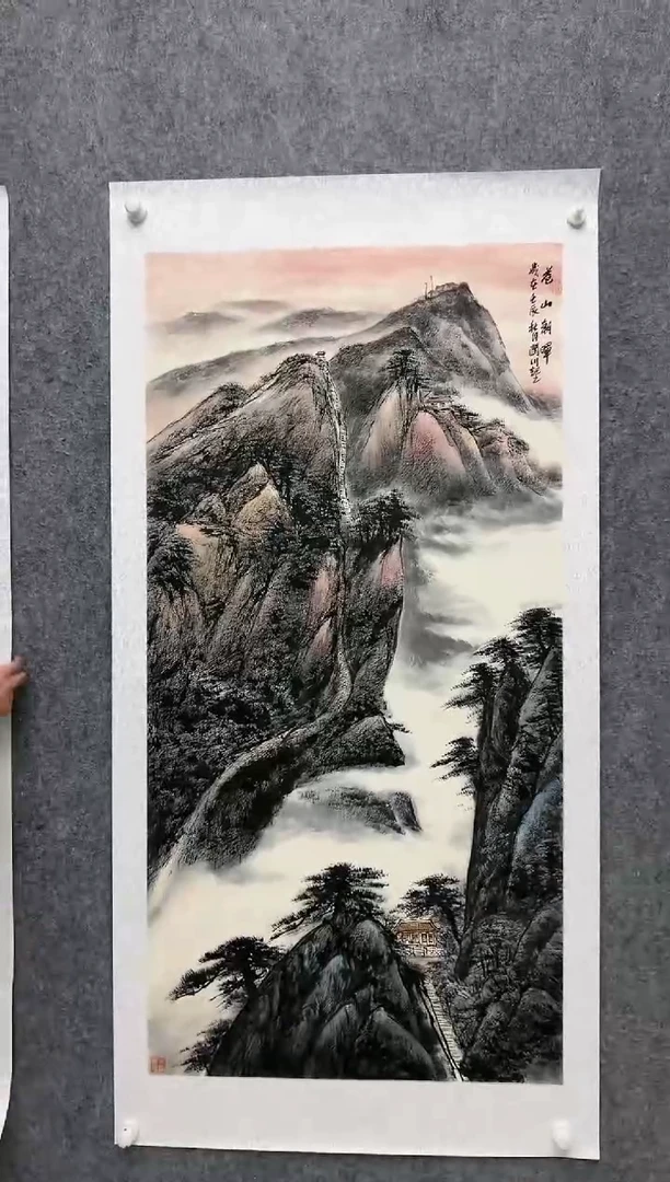 【闪购商品】绘画贺润川-8平尺-国画-红