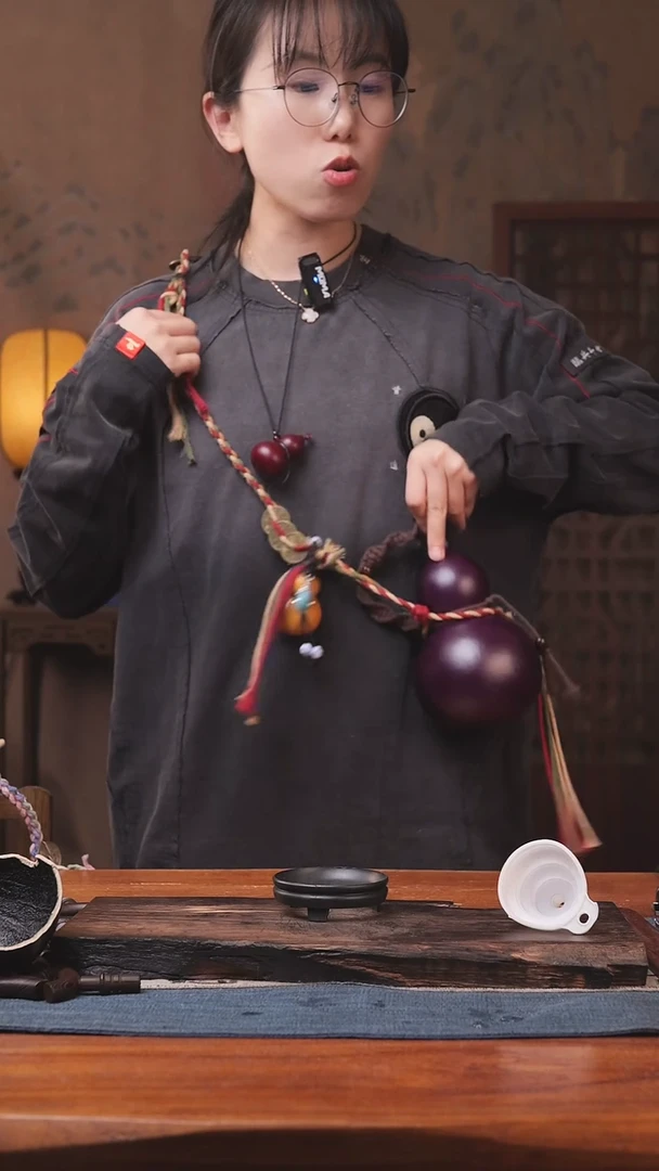 1876号精品大漆葫芦防腐防渗装水茶酒