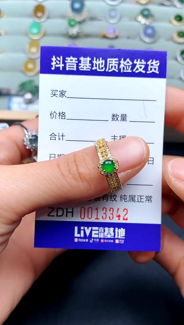 【闪购商品】翡翠戒指银S925镶嵌.............