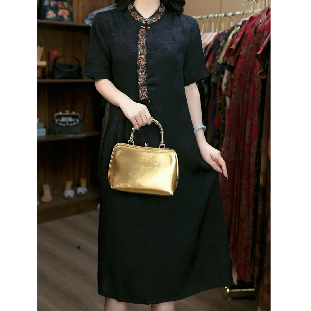 1-2456-33新款舒适时尚连衣裙