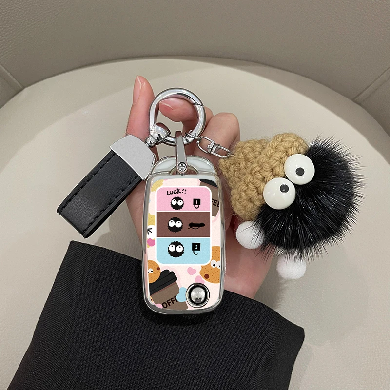 长安糯玉米钥匙套lumin小糯米cs15奔奔estar逸动xt悦翔v7车壳扣女