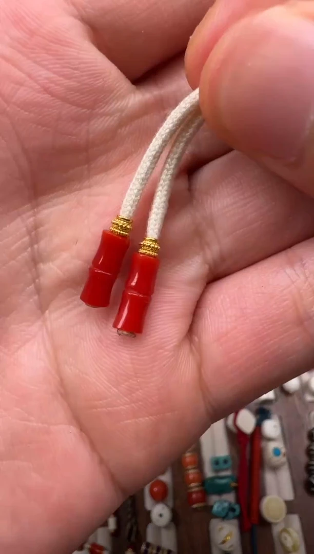 树脂制品过**末雕刻弟子珠配饰