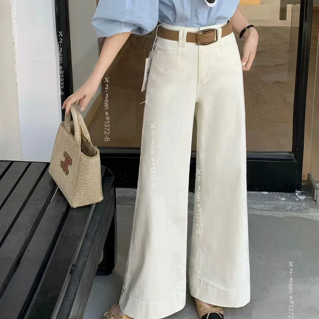 【裤型超“牛”】2025宽松百搭显瘦休闲阔腿裤复古牛仔裤