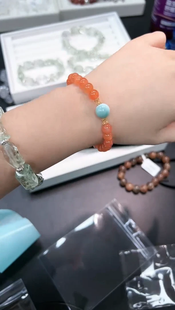 【闪购商品】水晶手串未镶嵌4b多样性发其一/1条默认微瑕