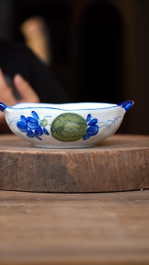 瓷片景德镇高温釉下彩（食品级）