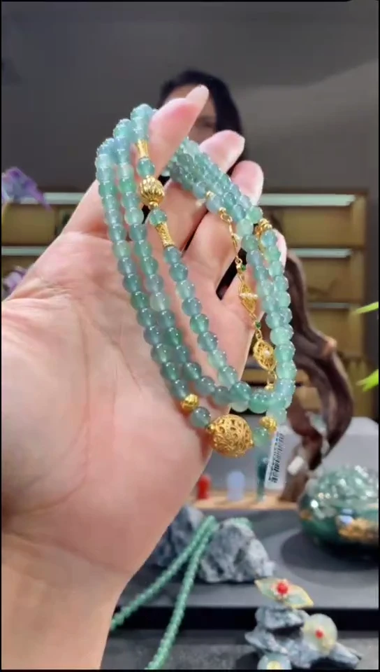 项链未镶嵌翡翠长串