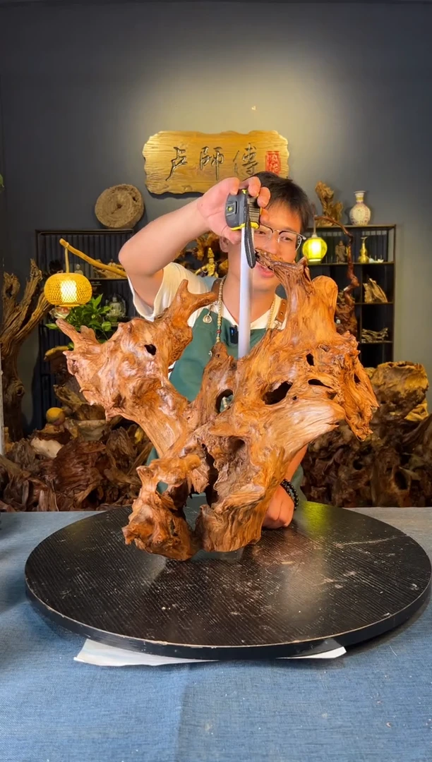 木卢师傅根艺作品（不包含人物摆件）