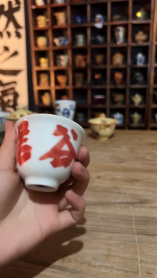 【闪购商品】观云听雨原创手绘茶具