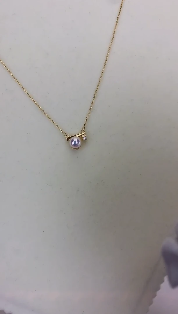 银S925镶嵌DA海水珍珠 GD041 套链 7