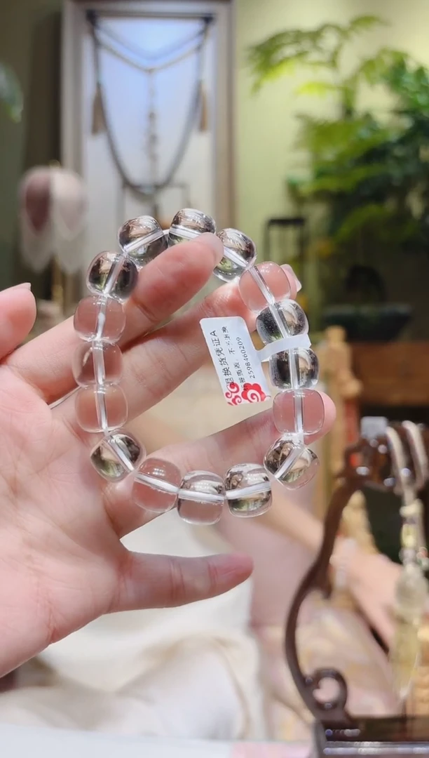 【闪购商品】水晶手串未镶嵌老型白水晶手串13.4