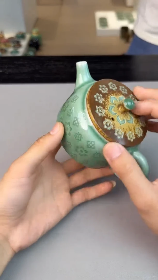 青瓷手工茶器包邮不带礼盒