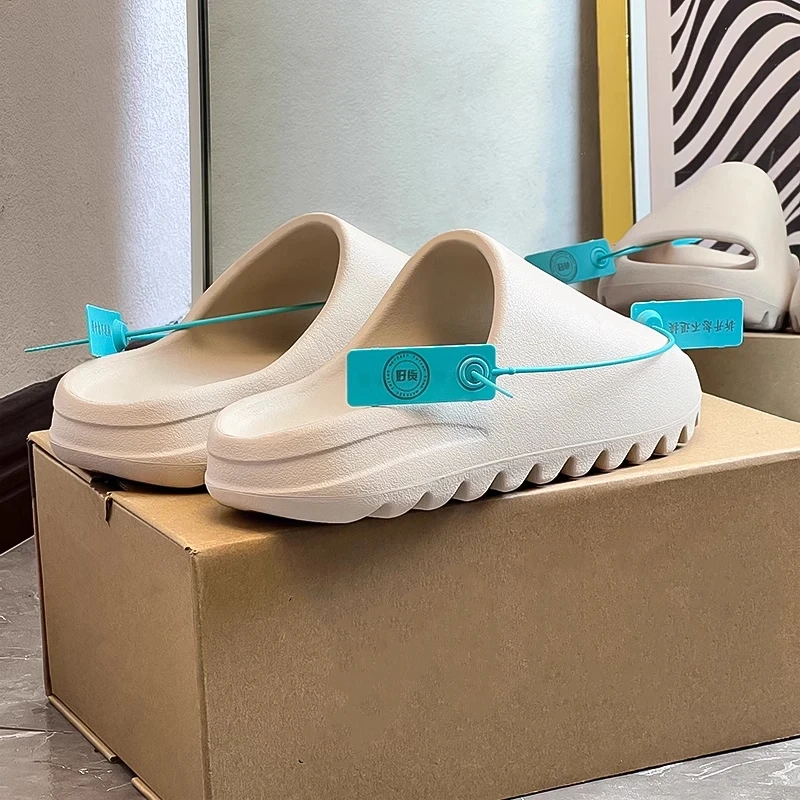 莆田正品椰子拖鞋男款2025夏季新款流行透气踩屎感沙滩外穿拖鞋潮